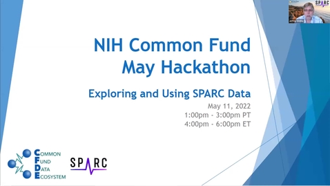 Thumbnail for CFDE May Hackathon - SPARC Exploration