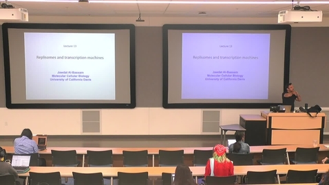 Thumbnail for MCB-143 Lecture 13 (May 15 2025)