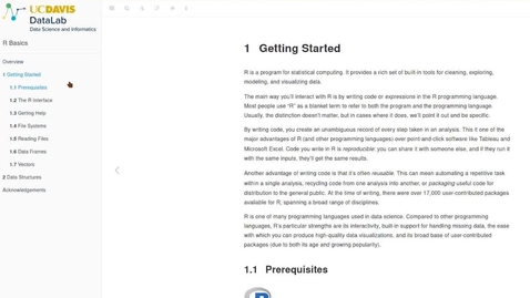 Thumbnail for R Basics:  Introduction to Programming for Researchers (4-part series) Part 1 of 4 - 2021-05-18