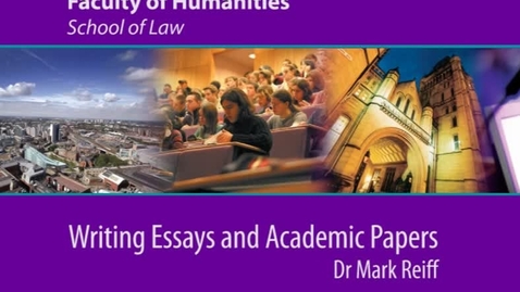 Thumbnail for entry lecture_on_writing_essays_and_academic_papers (Original)