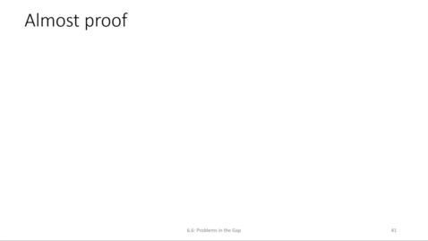Thumbnail for ECS 220 5b:6.6-2 almost proof of Ladner's theorem
