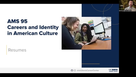 Thumbnail for AMS 95 ICA Resumes