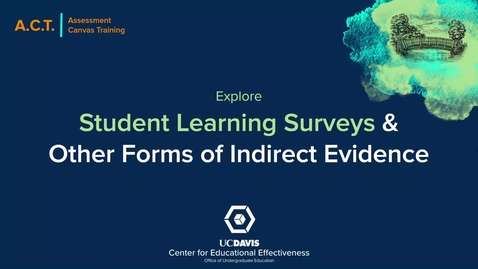 Thumbnail for Explore: Student Learning Surveys