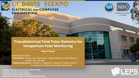 Thumbnail for entry Transabdominal Fetal Pulse Oximetry for Intrapartum Fetal Monitoring - Begum Kasap