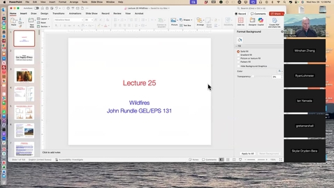 Thumbnail for EPS 131 Lecture 25 11/26/2025