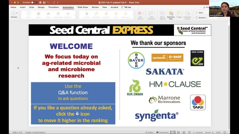 Thumbnail for entry Seed Central Express Feb 11, 2021