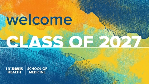 Thumbnail for entry Class of 2027 - School of Medicine Induction July 29th, 2023