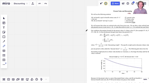 Thumbnail for entry Lecture 5 - Part 3 - Discounting whiteboard and handout