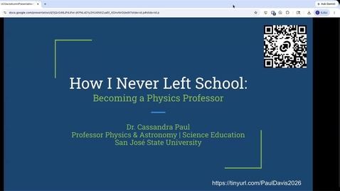 Thumbnail for How I Never Left School: Becoming a Physics Professor