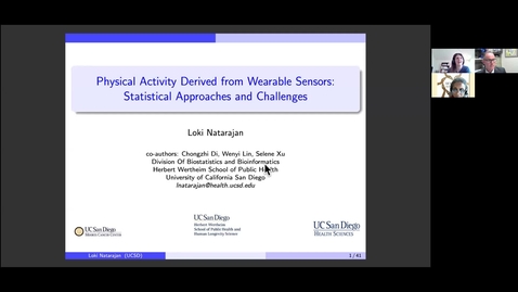 Thumbnail for Biostatistics BST290 Professor Natarajan (UCSD) May 18, 2021