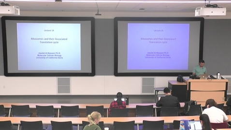 Thumbnail for MCB-143 lecture 14 (May 20th 2025) 