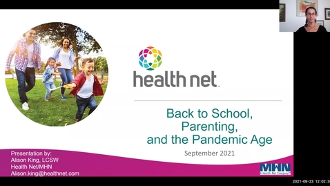 Thumbnail for entry Back to School, Parenting and the Pandemic Age