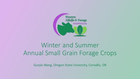 Thumbnail for Session6_Wang_Annual_Small_Grain_Crops