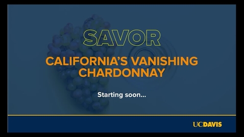 Thumbnail for entry Esther Mobley, Dan Petroski &amp; Elisabeth Forrestel // Savor: California's Vanishing Chardonnay