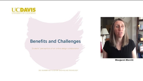 Thumbnail for SITT 2021 - Benefits and challenges during online collaboration