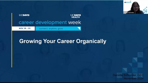 Thumbnail for 2024 CDW Growing your Career Organically