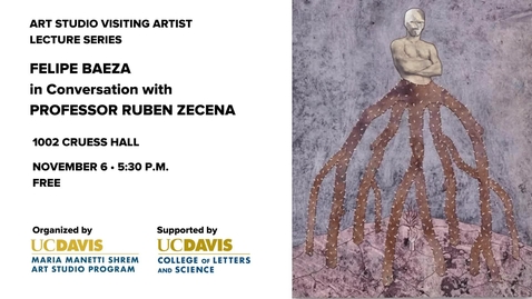 Thumbnail for Felipe Baeza | Artist Talk