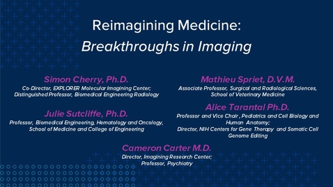 Thumbnail for entry Reimagining Medicine: Breakthroughs in Imaging