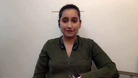 Thumbnail for entry Student talk_Marwa Zafarullah, current IGG student, Video Graduate School