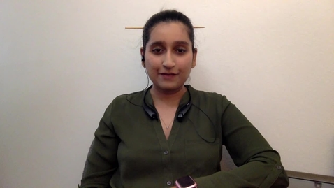 Thumbnail for Student talk_Marwa Zafarullah, current IGG student, Video Graduate School