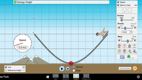 Thumbnail for Physics 7A Lecture 3 Demo: Energy Skate Park