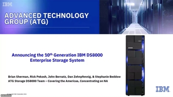 Announcing the 10th Generation IBM DS8000 Enterprise Storage System