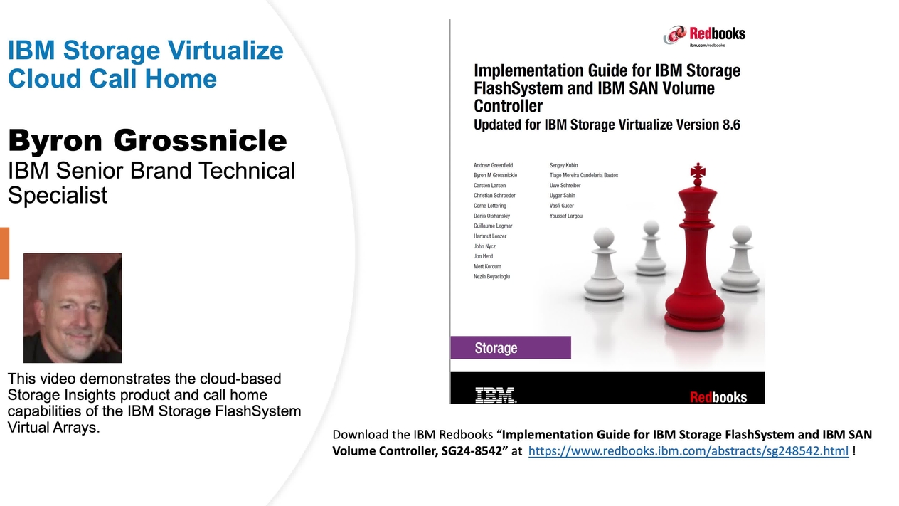 IBM Storage Virtualize V8.6 Cloud Call Home