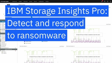 IBM Storage Insights IBM Spectrum Control