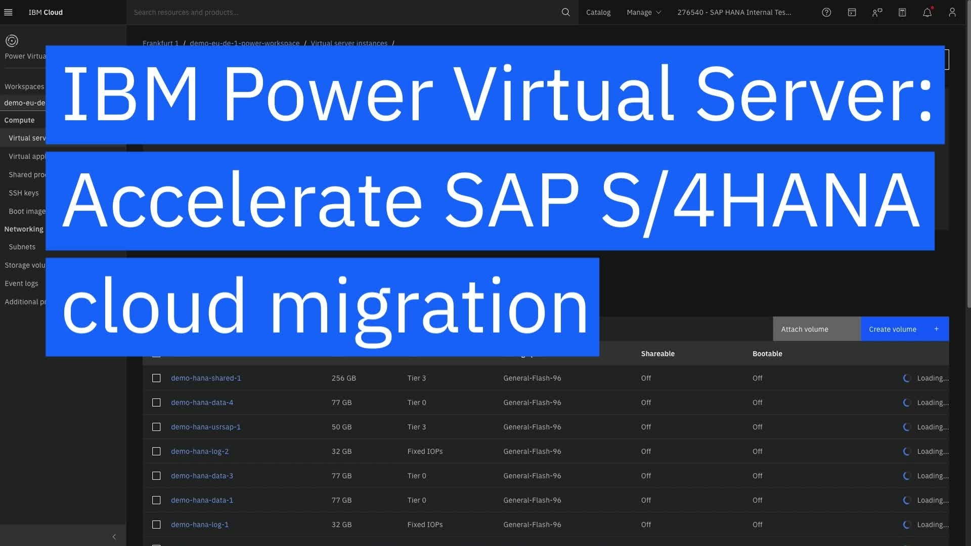SAP HANA server solutions | IBM