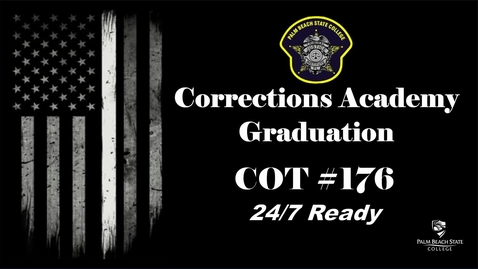 Thumbnail for Criminal Justice Graduation - COT 176: December 12, 2023, 5:00 PM