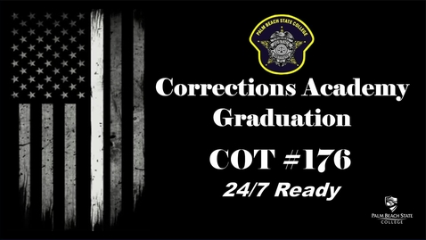 Thumbnail for entry Criminal Justice Graduation - COT 176: December 12, 2023, 5:00 PM