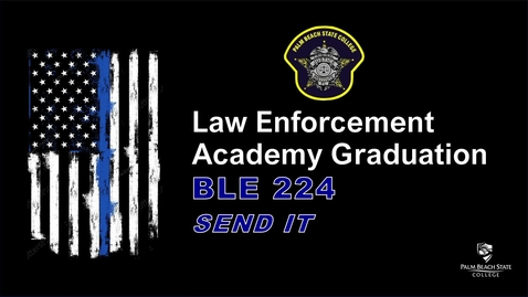 Thumbnail for Criminal Justice BLE 224 Graduation - December 03, 2024 - 5:00 PM