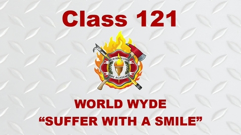 Thumbnail for entry Fire Academy - Night Class #121 Graduation - 11.18.21 (6pm-8pm)