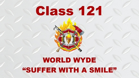 Thumbnail for Fire Academy - Night Class #121 Graduation - 11.18.21 (6pm-8pm)
