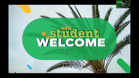 Thumbnail for entry New Student Welcome - Fall 2020