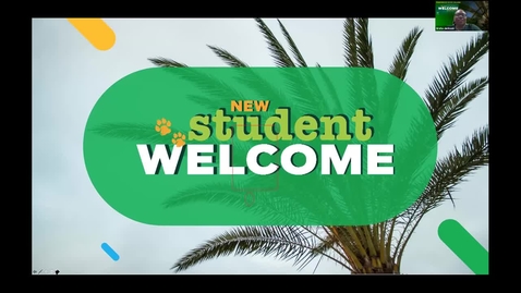 Thumbnail for New Student Welcome - Fall 2020