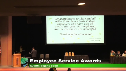 Thumbnail for entry PBSC Employee Service Awards