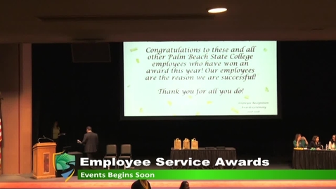 Thumbnail for PBSC Employee Service Awards