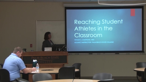 Thumbnail for entry Reaching Student Athletes in the Classroom