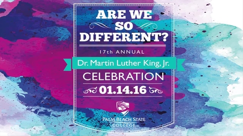 Thumbnail for MLK Jr. Celebration 2016