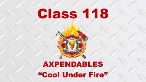 Thumbnail for entry Fire Academy Graduation - Day Class 118 - 04.15.21