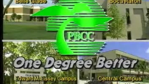 Thumbnail for entry 5-13124 Palm Beach Community College Cable TV Commercial