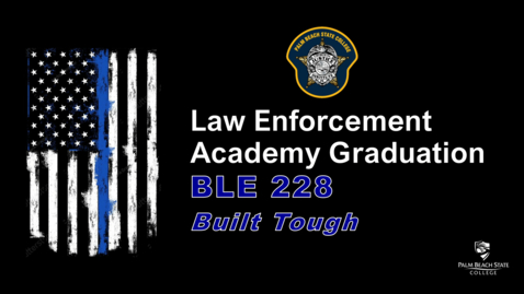 Thumbnail for Criminal Justice Graduation - BLE 228: March 24, 2026 - 5:00 PM