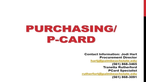 Thumbnail for Purchasing Info