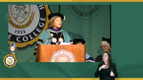 Thumbnail for entry Fall Commencement Ceremony 2015 - Chancellor Pumariega Speech