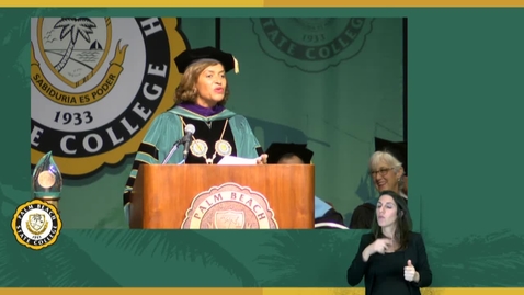 Thumbnail for Fall Commencement Ceremony 2015 - Chancellor Pumariega Speech
