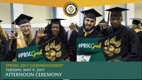 Thumbnail for Spring 2017 Commencement (Afternoon)