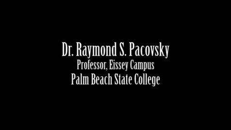 Thumbnail for entry 2015 Convocation - Dr. Raymond Pacovsky