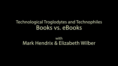 Thumbnail for Tech Week - Mark Hendrix &amp; Elizabeth Wilbur