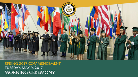 Thumbnail for Spring 2017 Commencement (Morning)